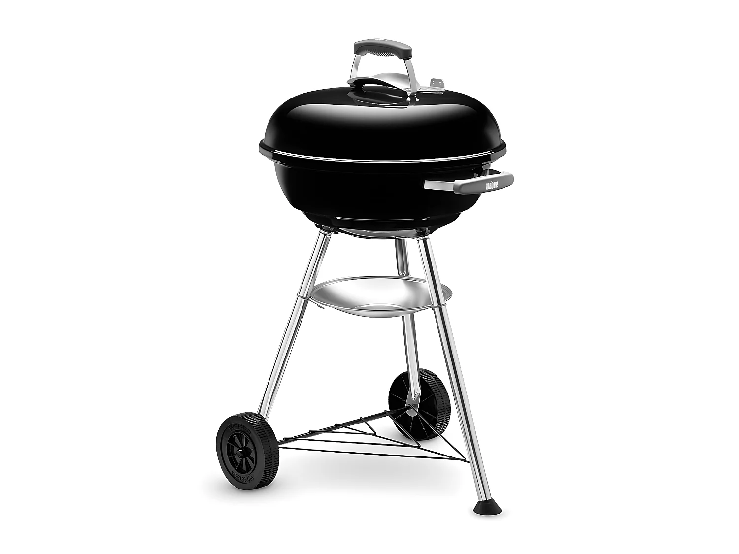 Holzkohlegrill Weber Compact Kettle Ø47 cm Schwarz