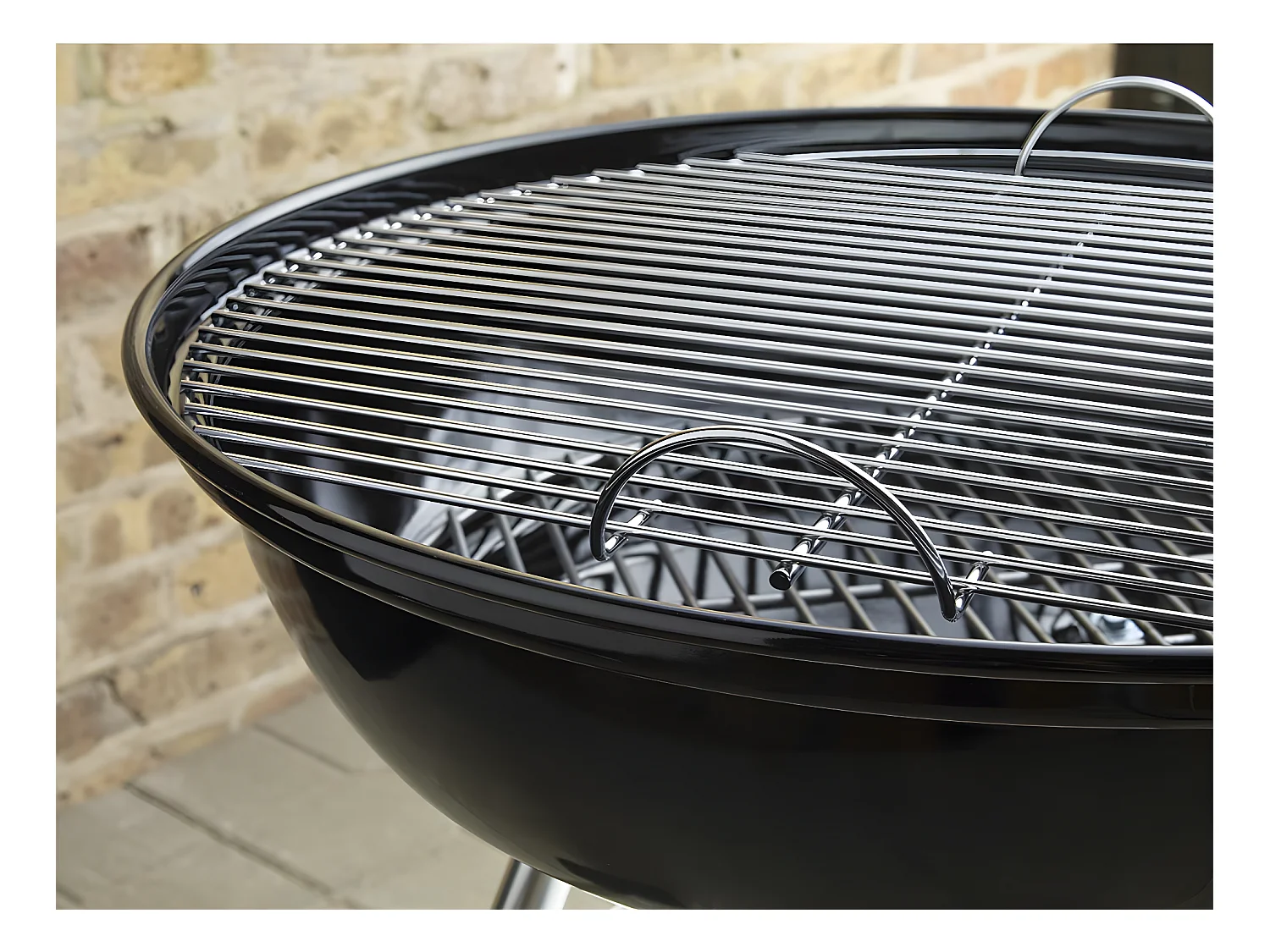 Holzkohlegrill Weber Compact Kettle Ø47 cm Schwarz