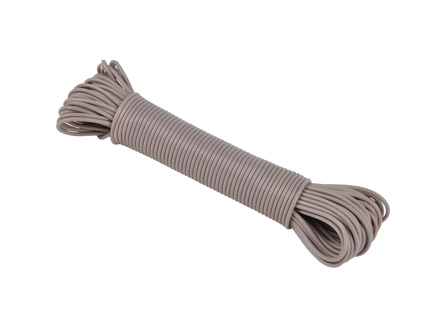 Corde a linge PE 20 m taupe