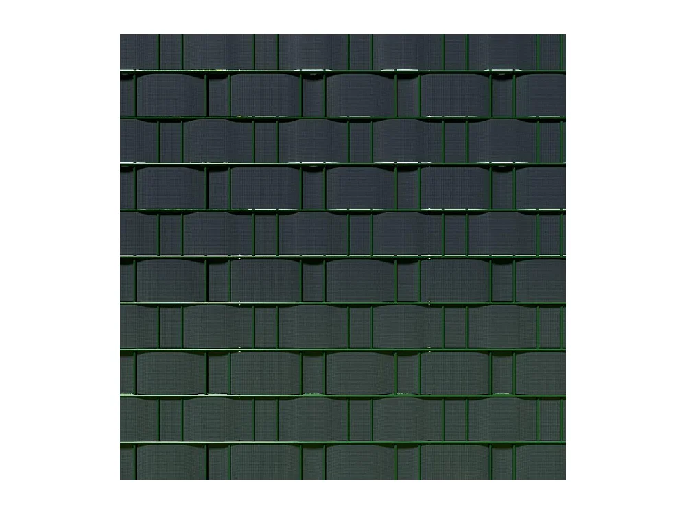 Brise vue brise vent PVC grise 700 x 700 x 19 cm 2208214