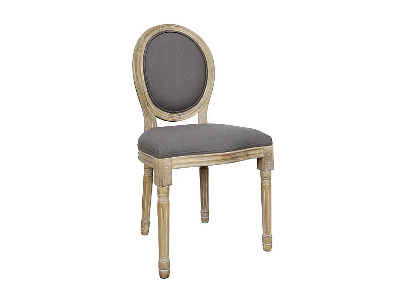 Chaise Eleonor Gris - Lot De 2 Gris