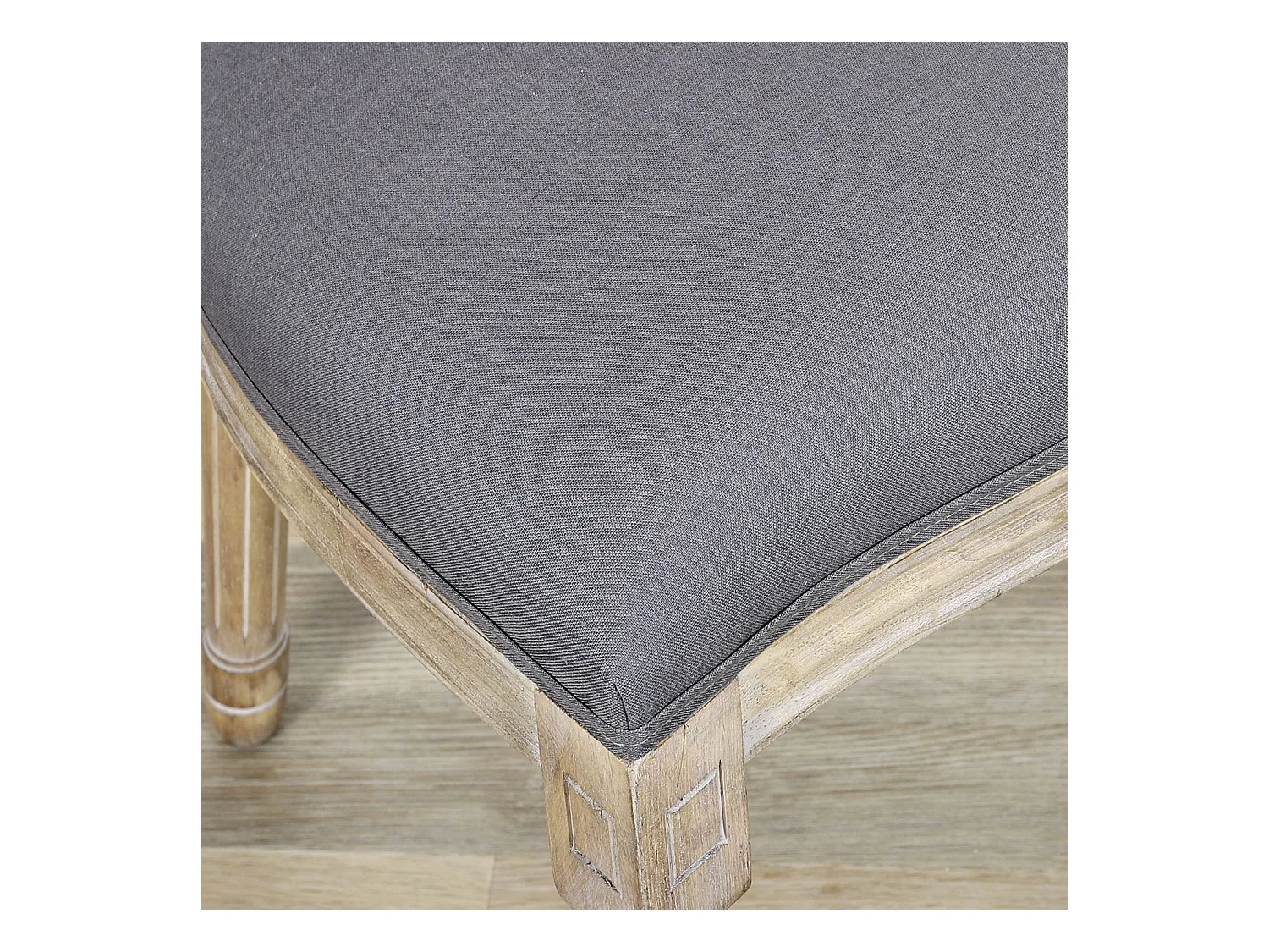 Chaise Eleonor Gris - Lot De 2 Gris