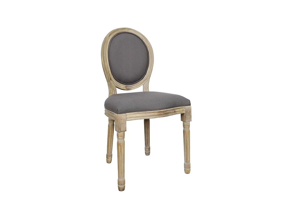 Chaise Eleonor Gris - Lot De 2 Gris