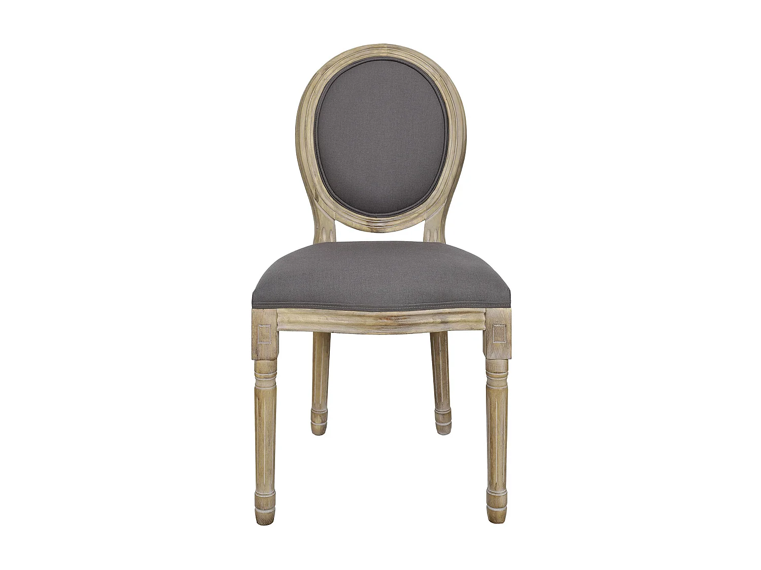 Chaise Eleonor Gris - Lot De 2 Gris