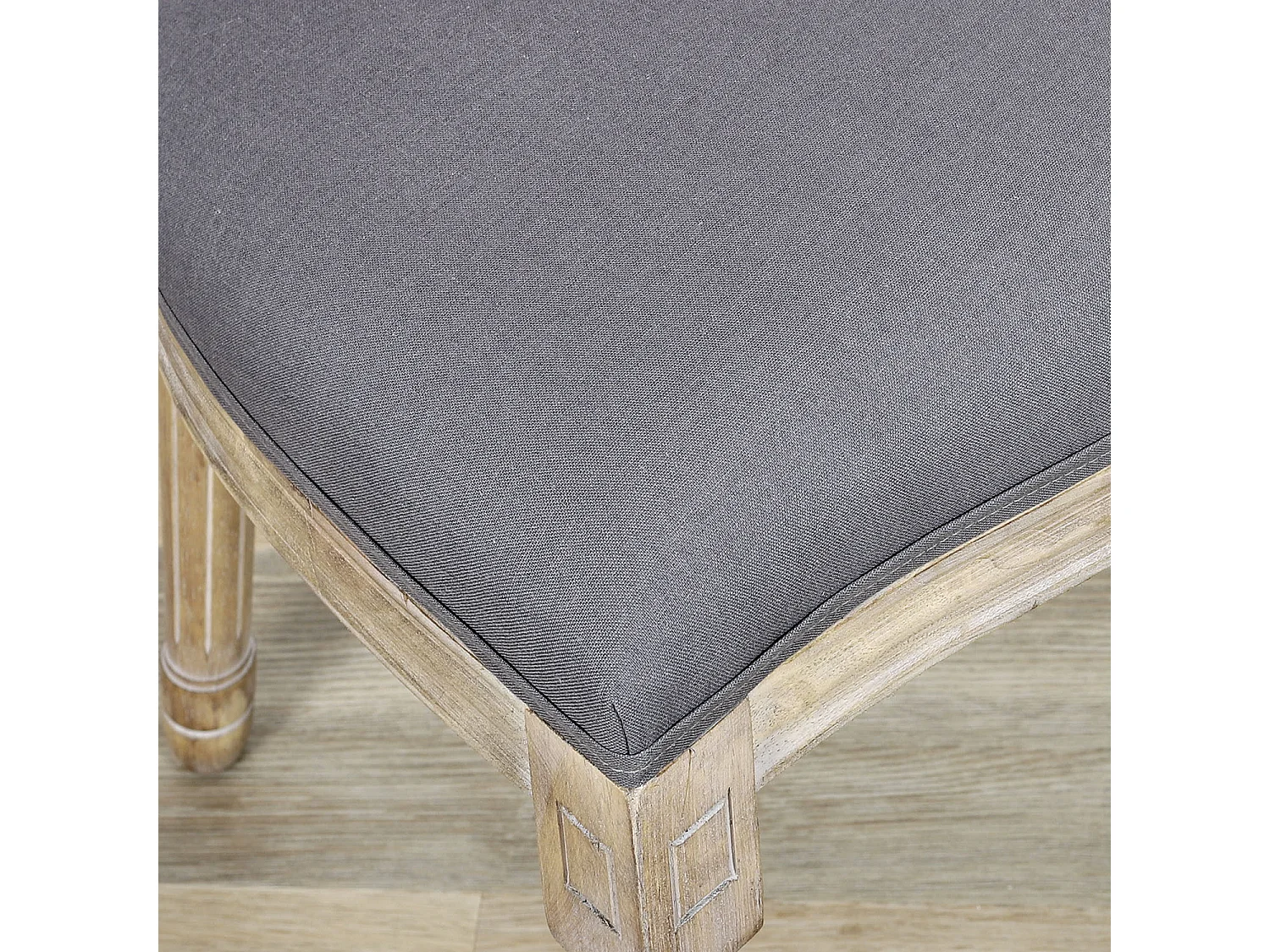 Chaise Eleonor Gris - Lot De 2 Gris