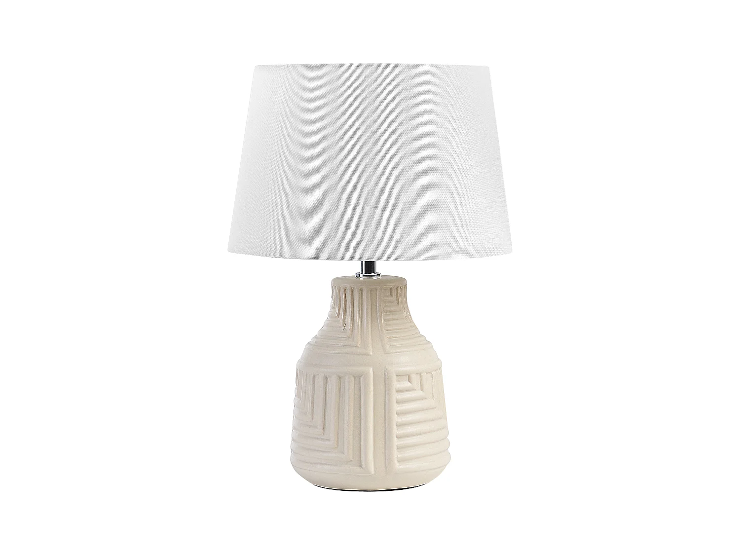 Lampe à poser OZAMA Céramique Beige