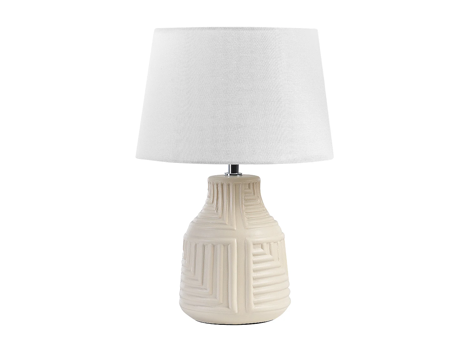 Lampe à poser OZAMA Céramique Beige