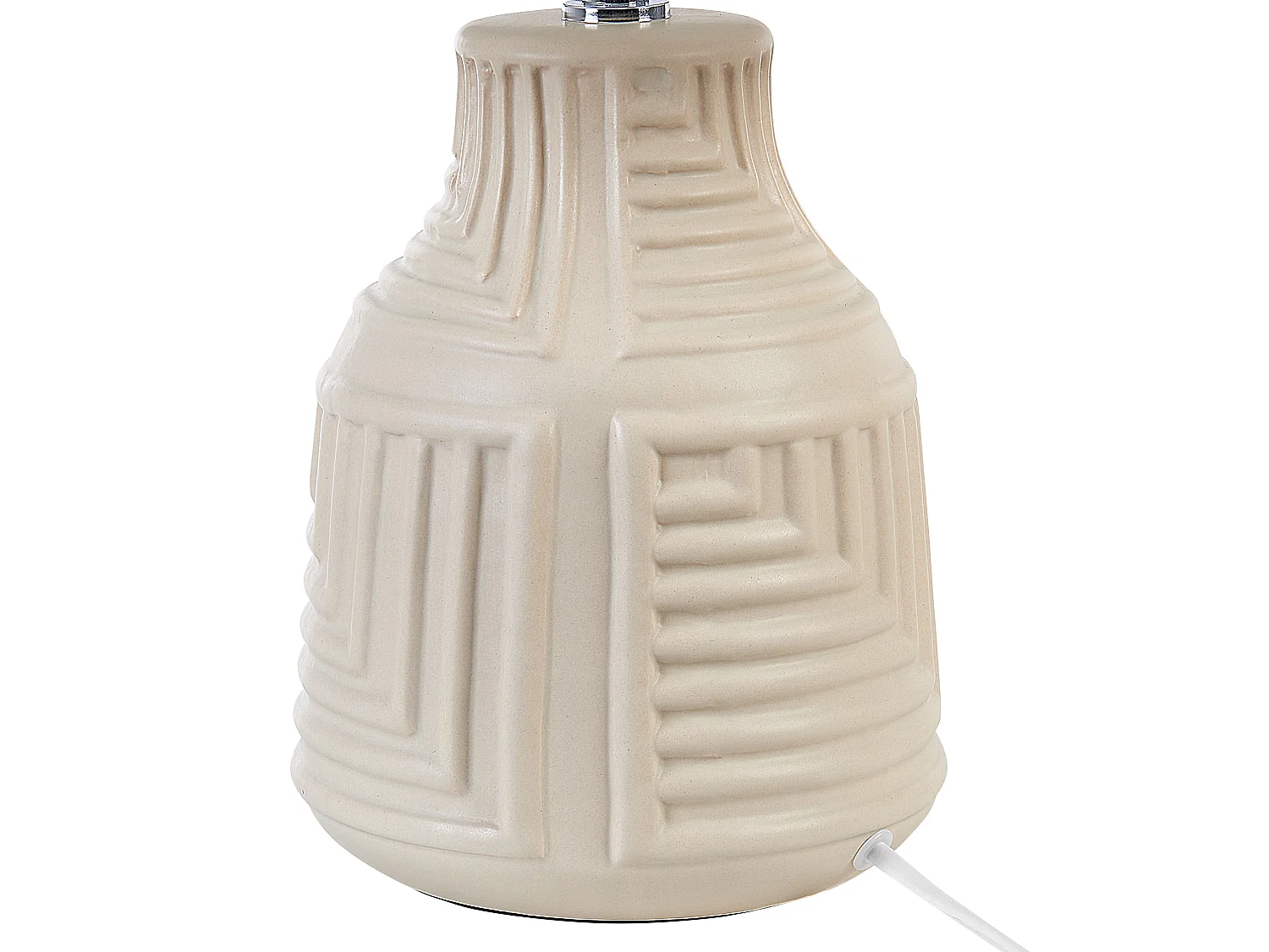Lampe à poser OZAMA Céramique Beige