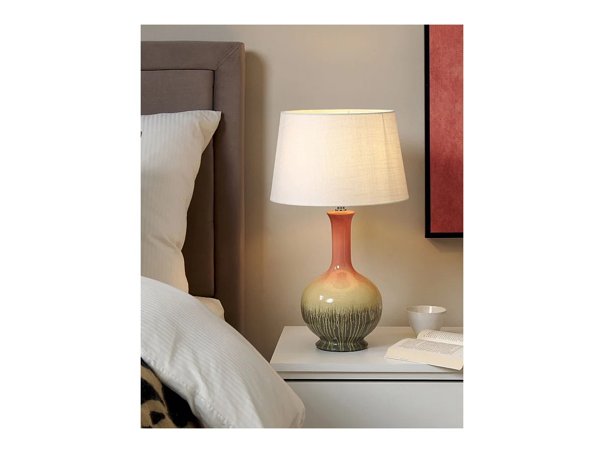 Lampe à poser NIZAO Céramique Multicolore