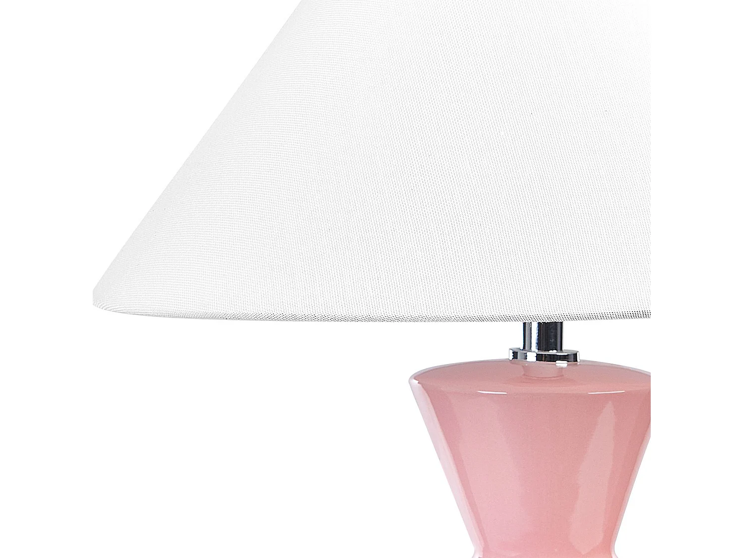 Lampe à poser FERRY Céramique Rose