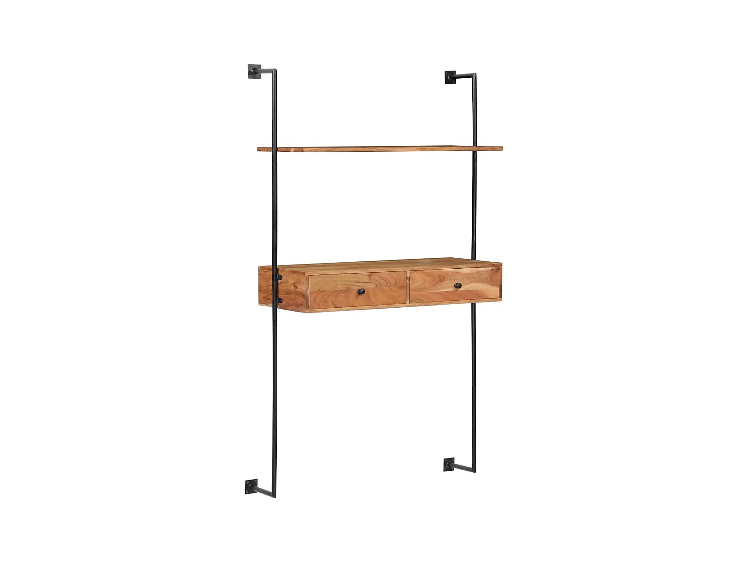 Scaffale mobile di design Scrivania da muro 170 cm legno 2702228/2