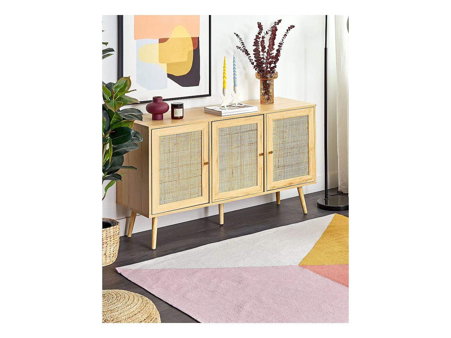 Tapis NIZIP Multicolore 160 x 230 cm Coton