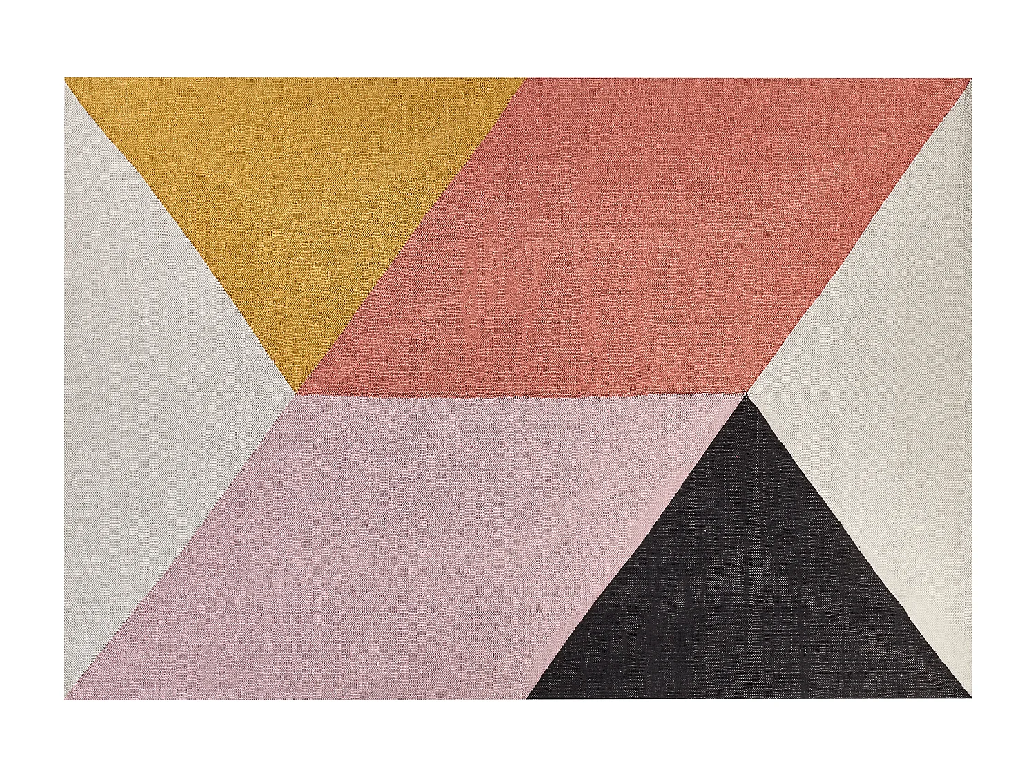 Tapete em algodão multicolor 160 x 230 cm NIZIP