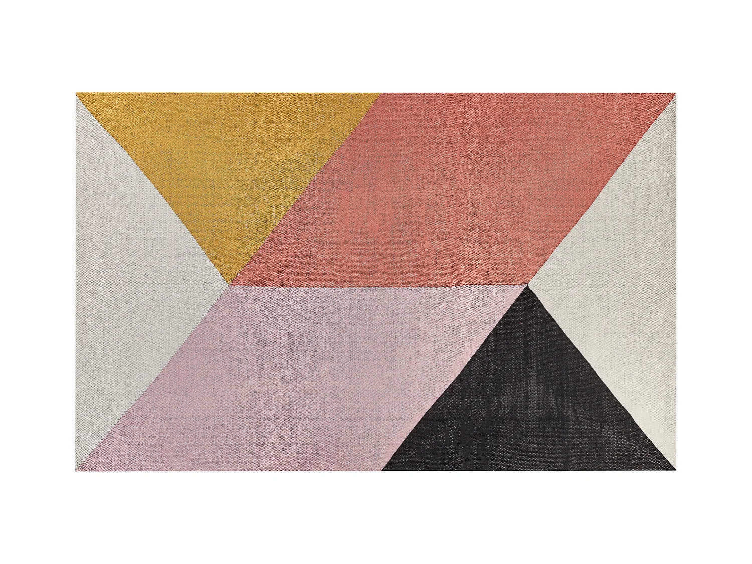 Tapete em algodão multicolor 140 x 200 cm NIZIP