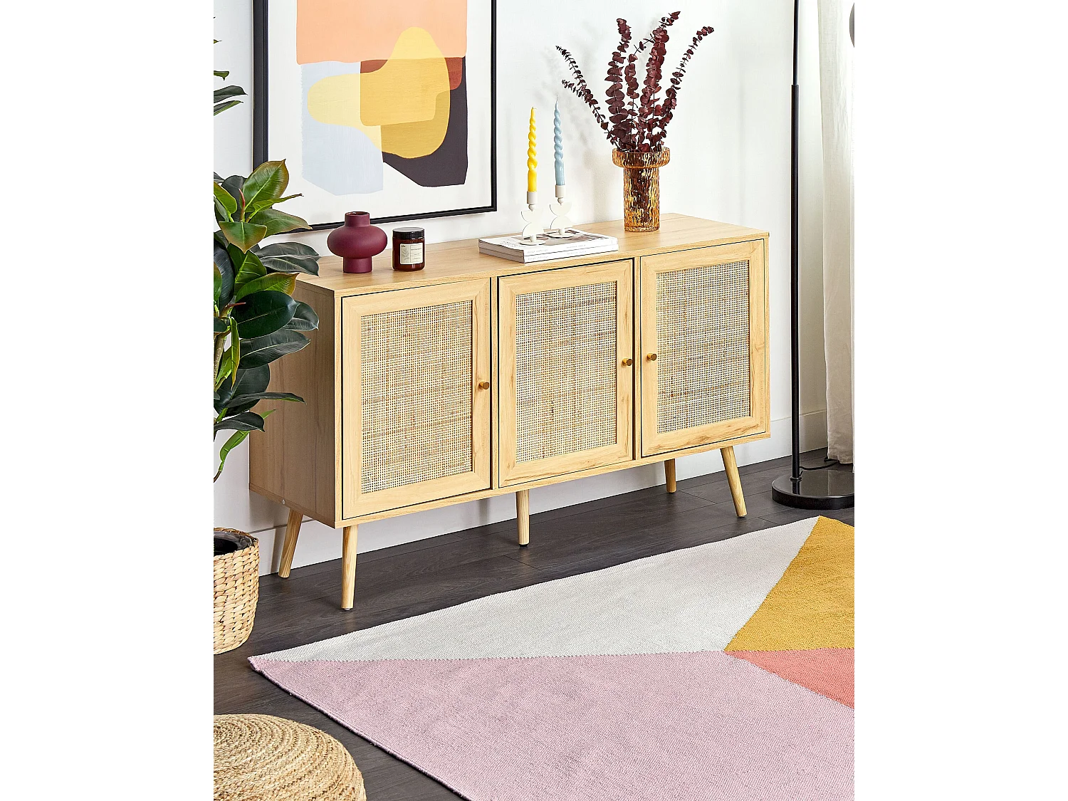 Tapis NIZIP Multicolore 140 x 200 cm Coton