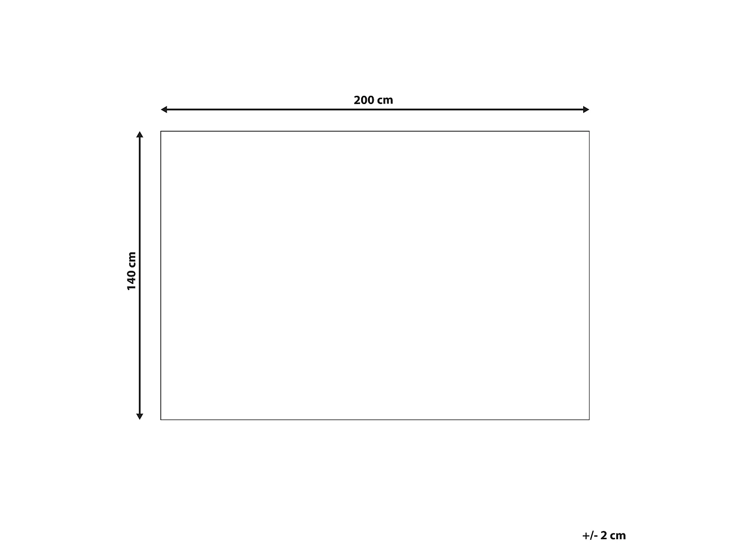Tapis en coton multicolore 140 x 200 cm NIZIP