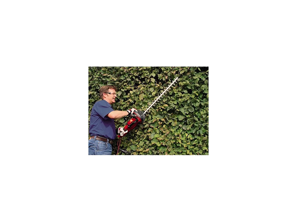 Taille-haies électrique 700W GE-EH 7067 (rouge/noir, lame 67cm)