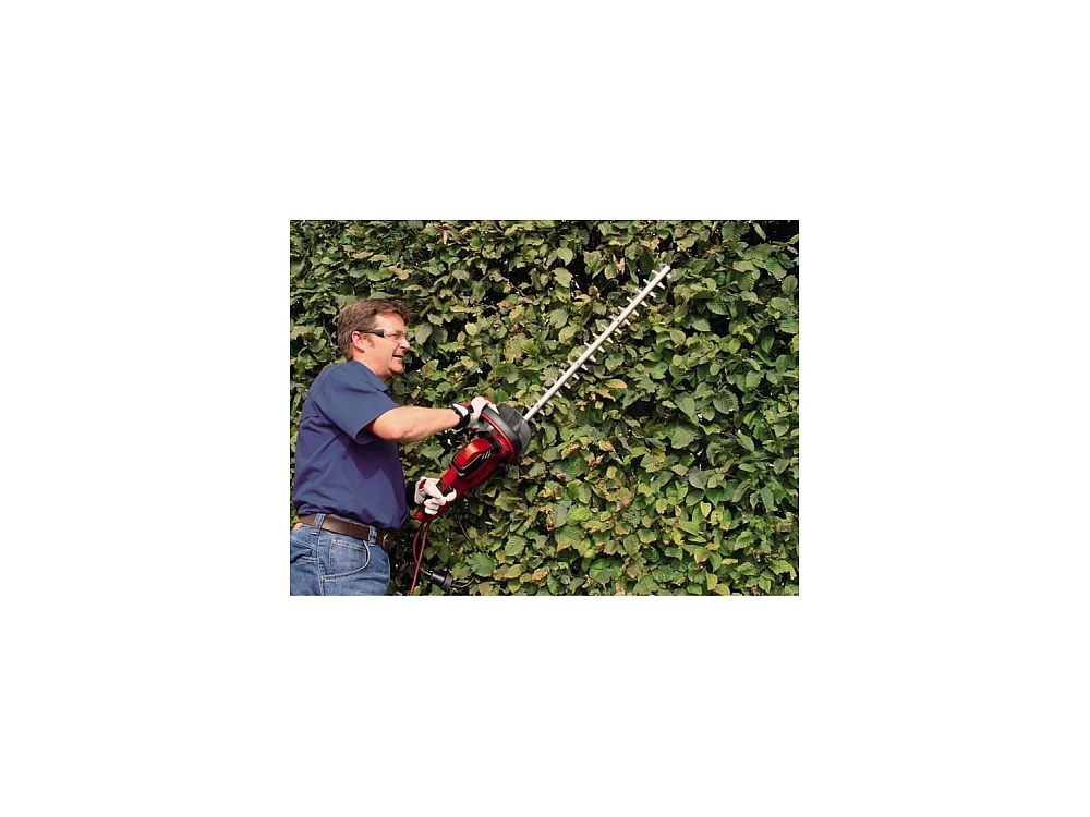 Taille-haies électrique 700W GE-EH 7067 (rouge/noir, lame 67cm)