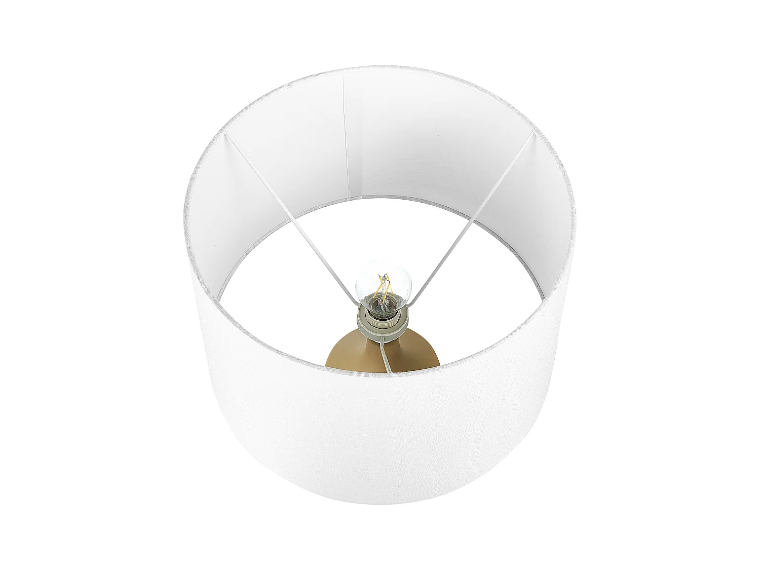 Lámpara de mesa CALVAS Cerámica Multicolor