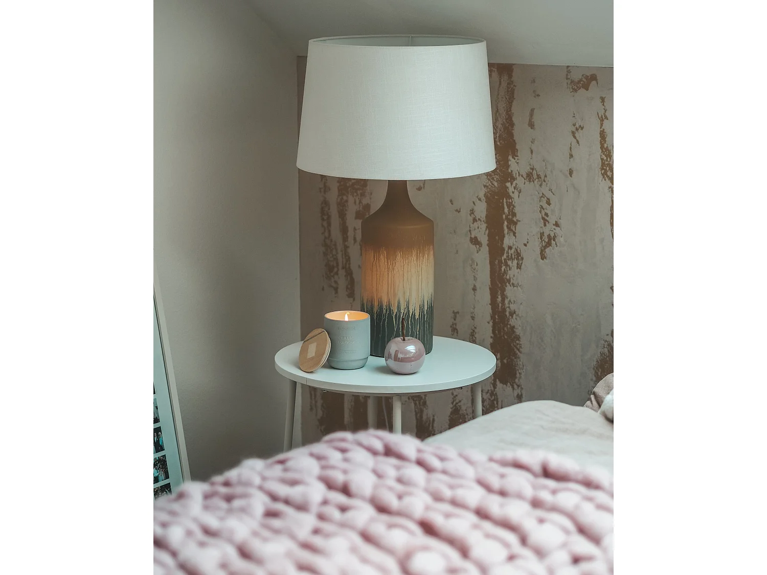 Lampe à poser CALVAS Céramique Multicolore