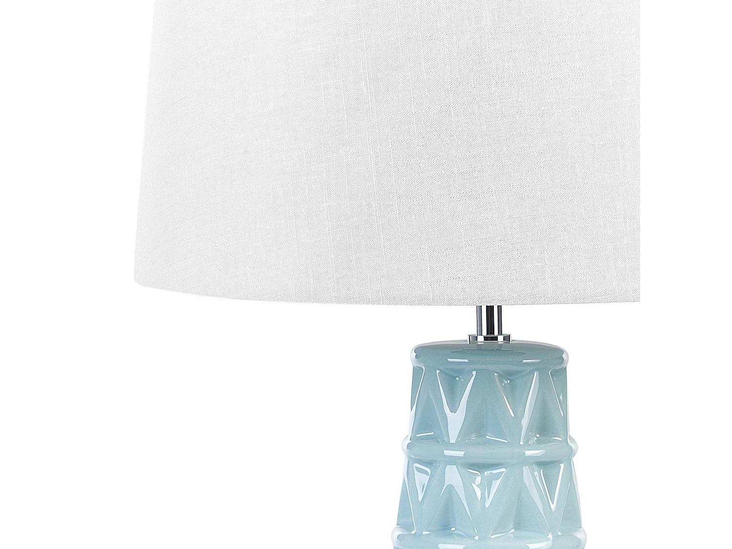 Tafellamp VINCES Keramiek Lichtblauw