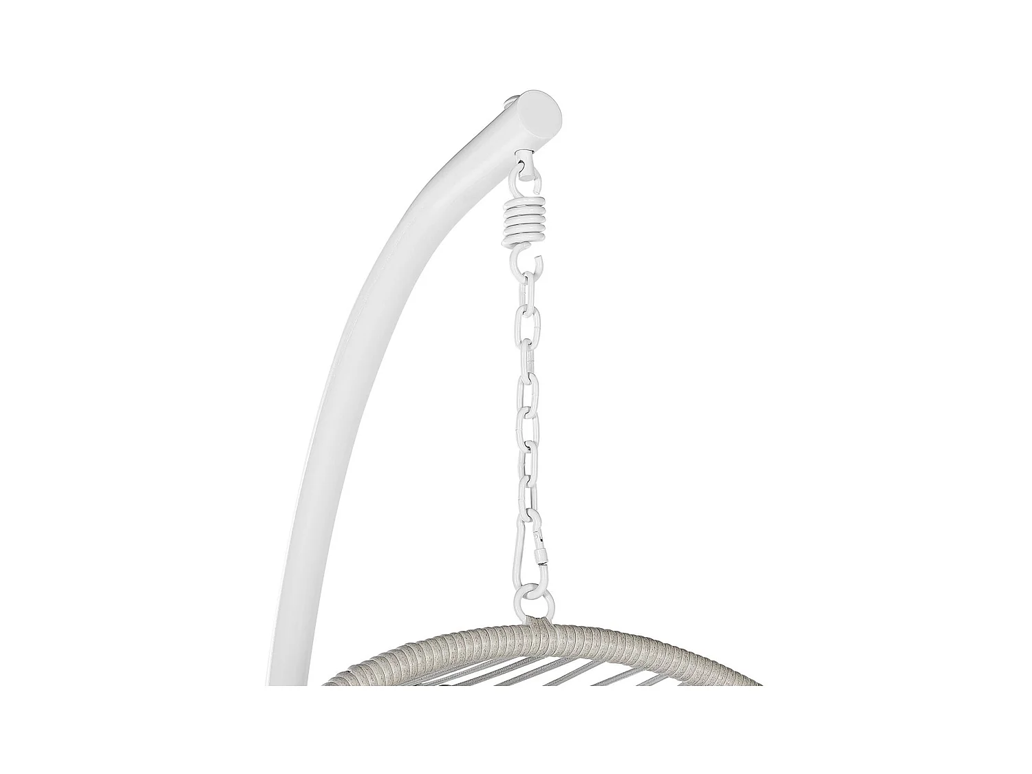 Cadeira Suspensa com Suporte ACRI Branco