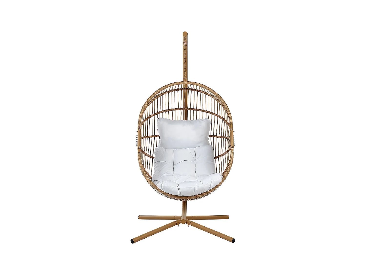 Silla colgante con soporte ACRI Beige