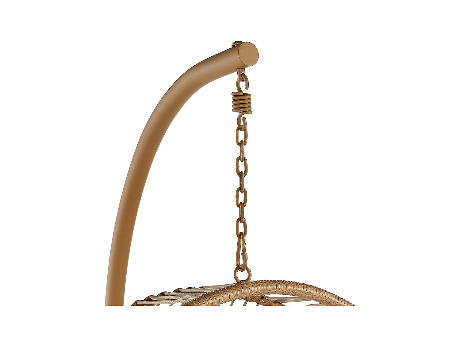 Silla colgante con soporte ACRI Beige