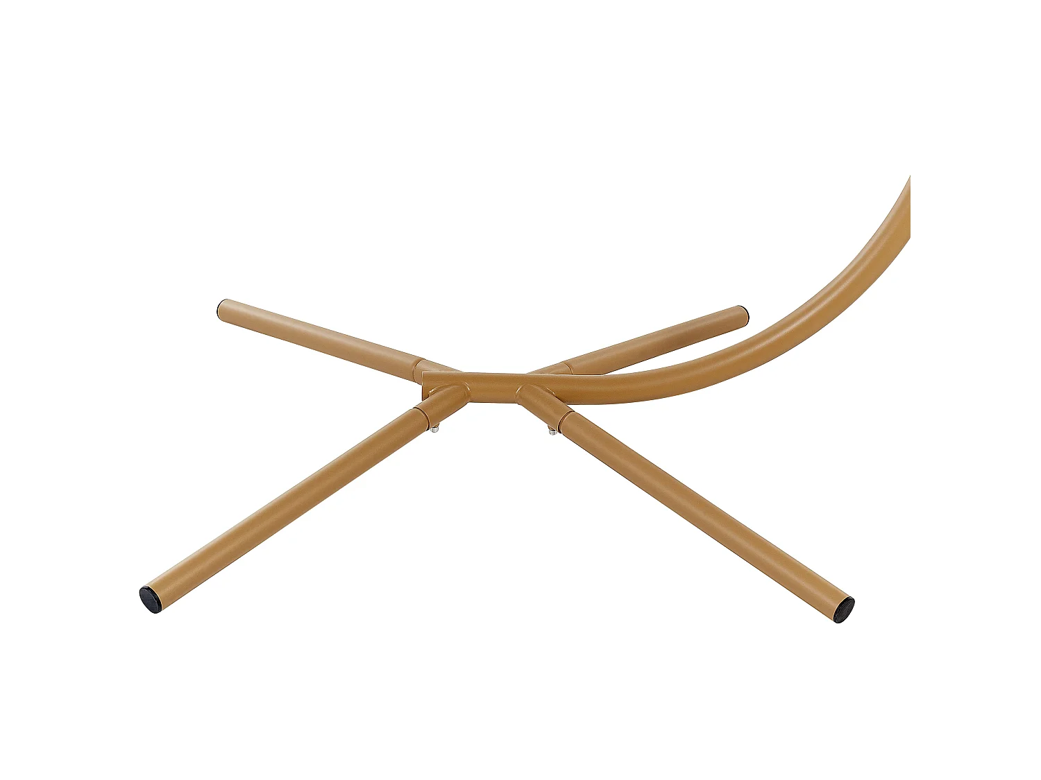 Hanging Chair with Stand ACRI PE Rattan Beige