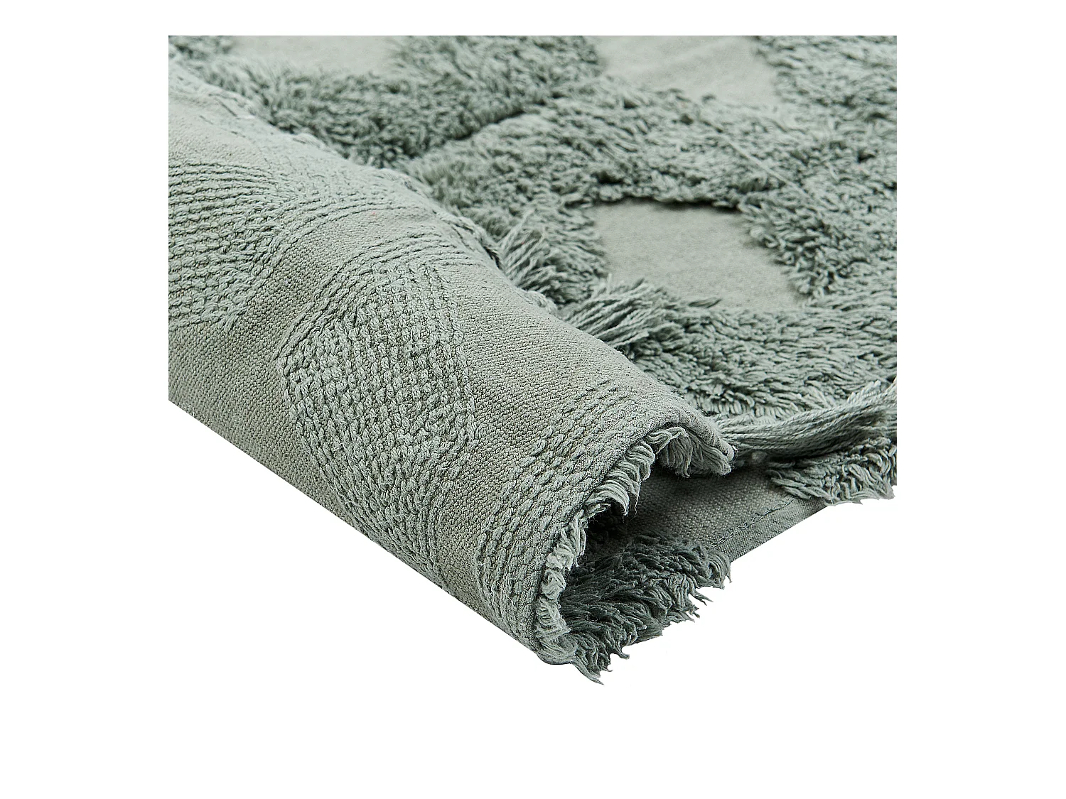 Tapis KARS Vert 80 x 150 cm Coton