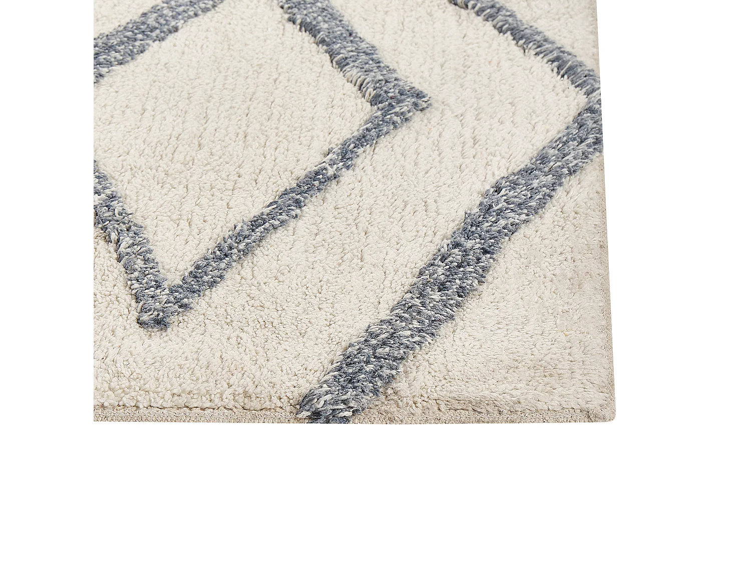 Tapis MENDERES Bleu clair 160 x 230 cm Coton