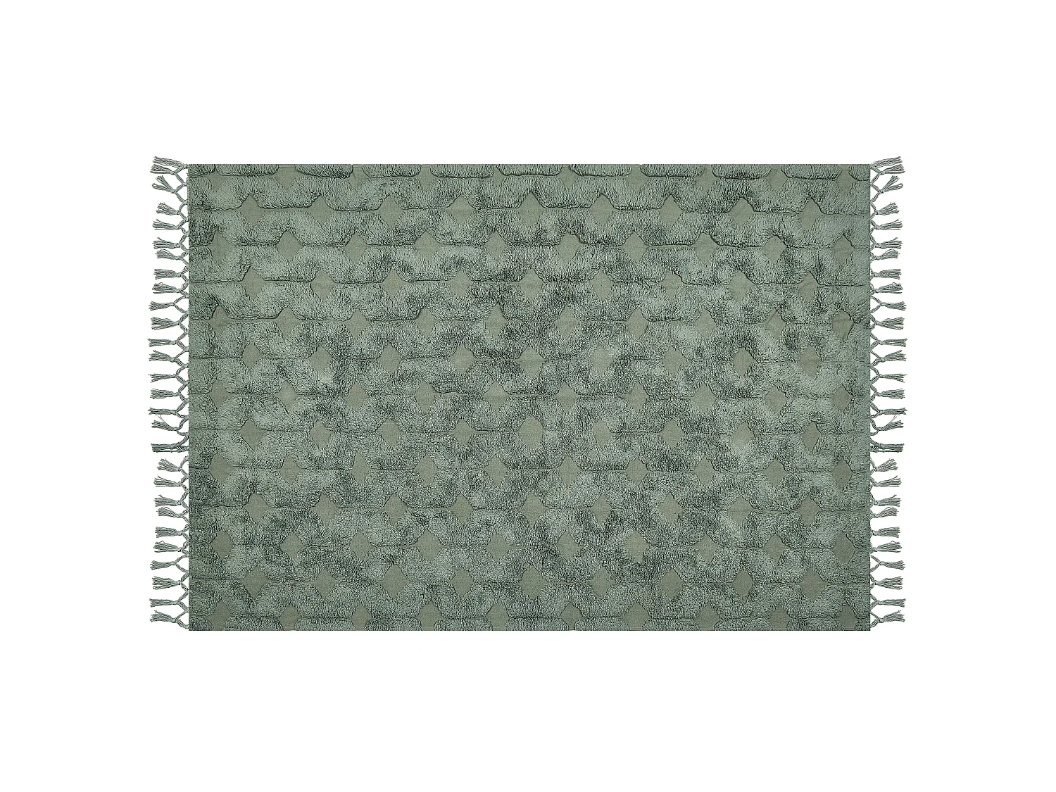 Tapis KARS Vert 140 x 200 cm Coton