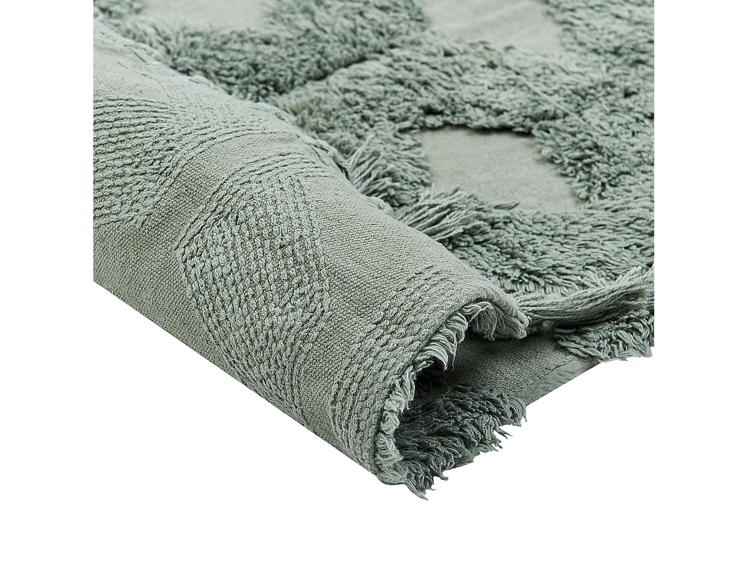 Tapis KARS Vert 140 x 200 cm Coton