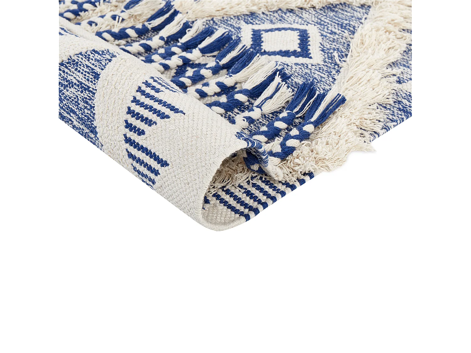 Tapis MANAVGAT Beige clair 140 x 200 cm Coton