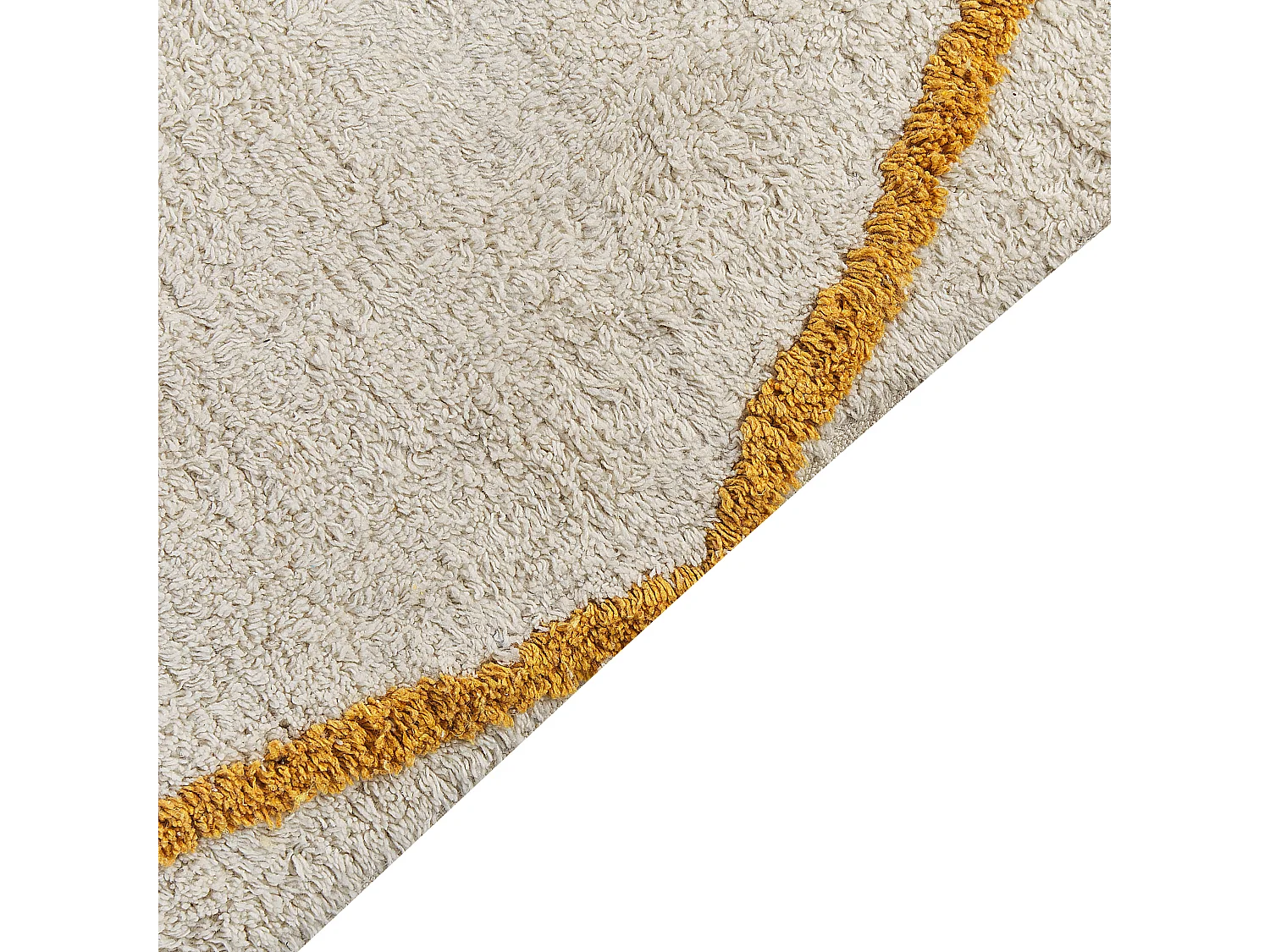 Tapis MARAND Jaune 160 x 230 cm Coton