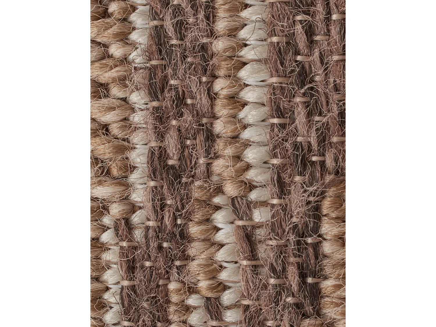 Tapis à motif scandinave marron - intérieur et extérieur - Tulum - 120x170