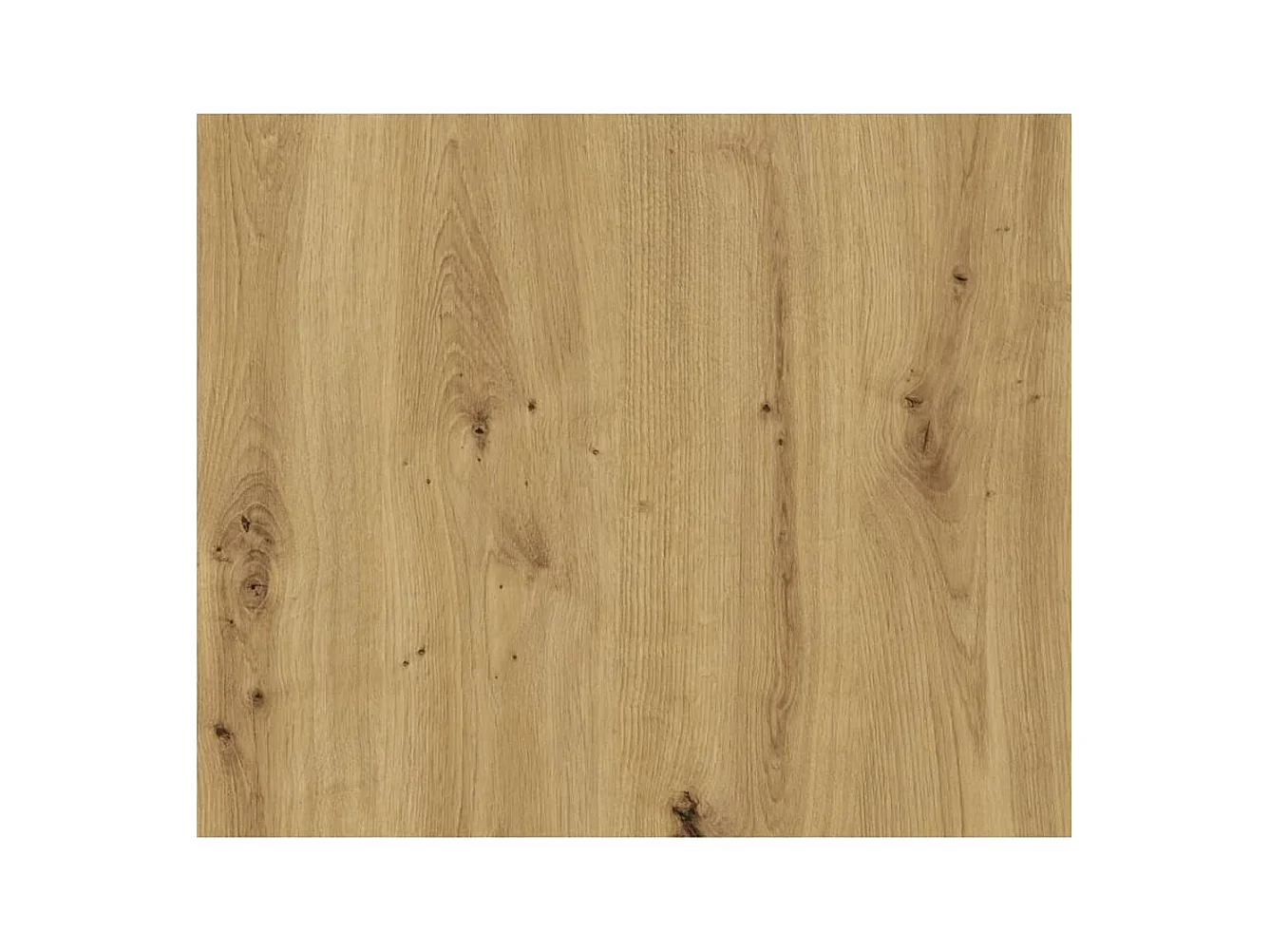 Tv-kast met 2 open vakken 133,5x39,9x49,2 cm zwart & artisan eiken