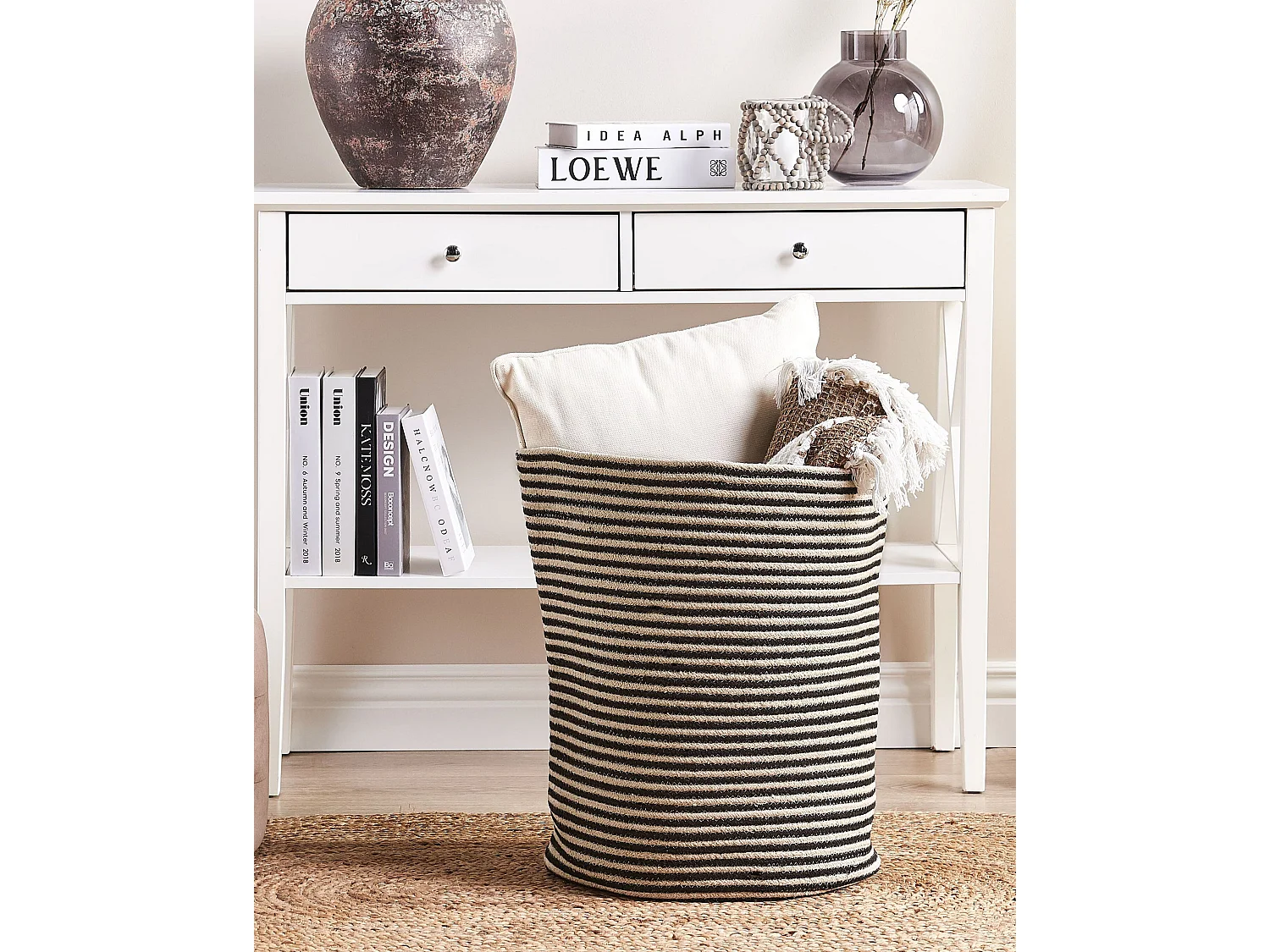 Panier YERKOY Coton Noir