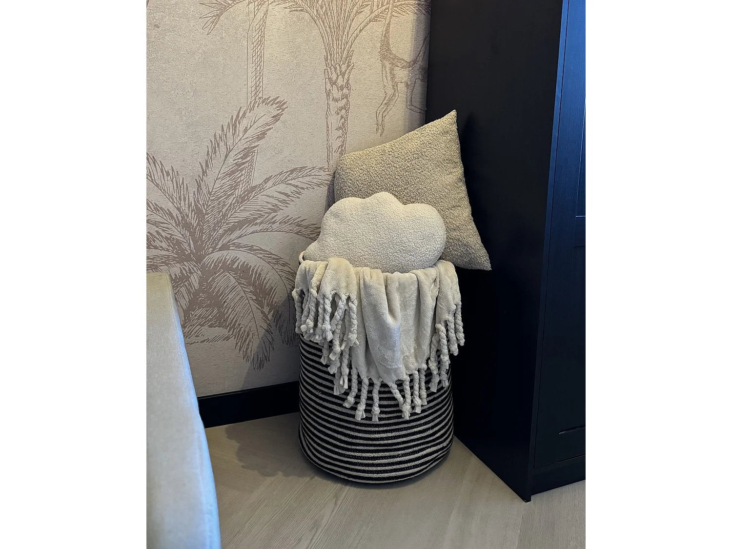 Panier YERKOY Coton Noir
