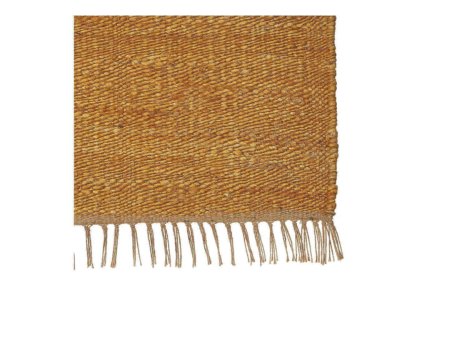 Tapis LUNIA Moutarde 80 x 150 cm Jute