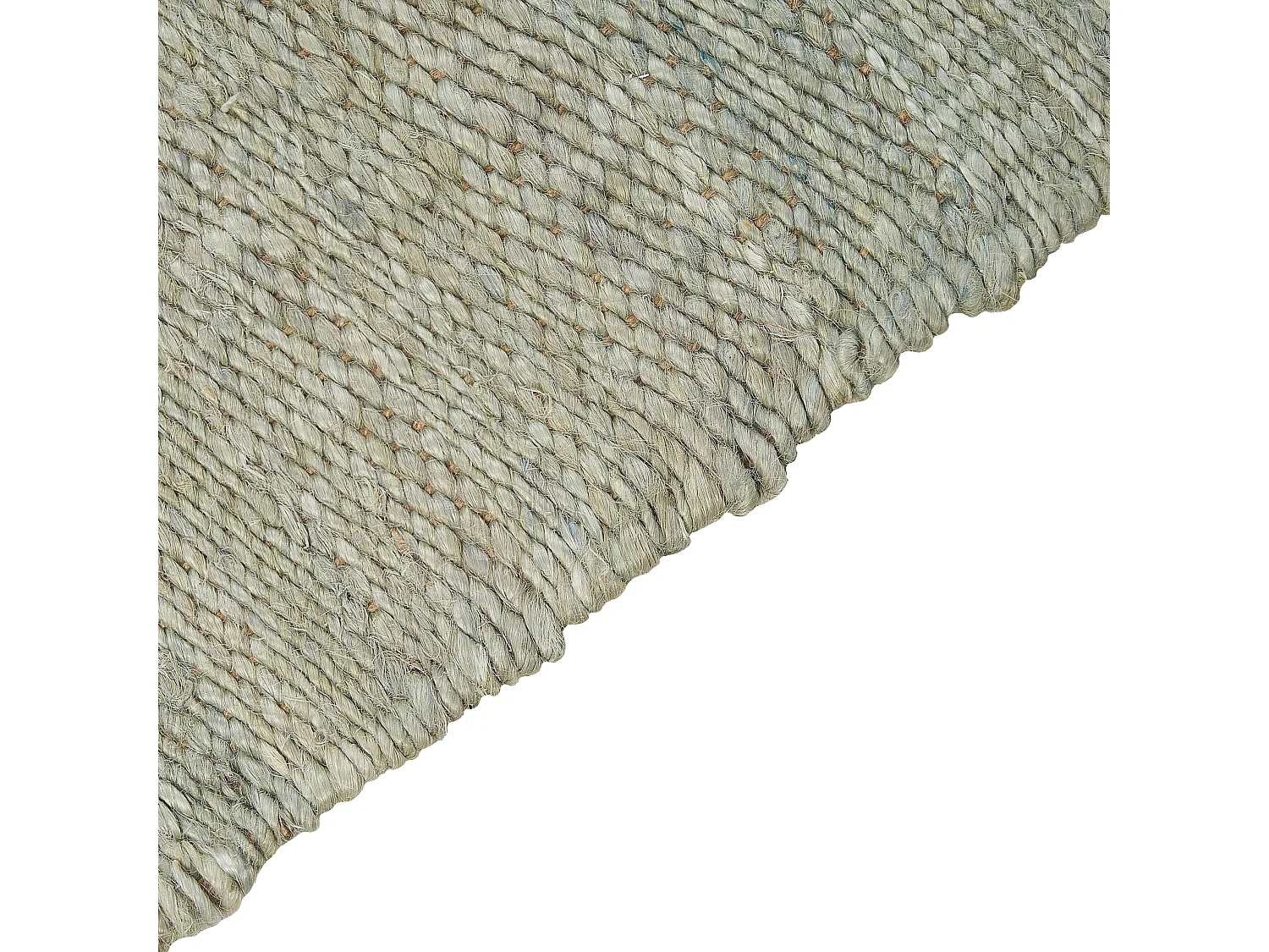 Vloerkleed LUNIA 160 x 230 cm Jute Lichtgroen