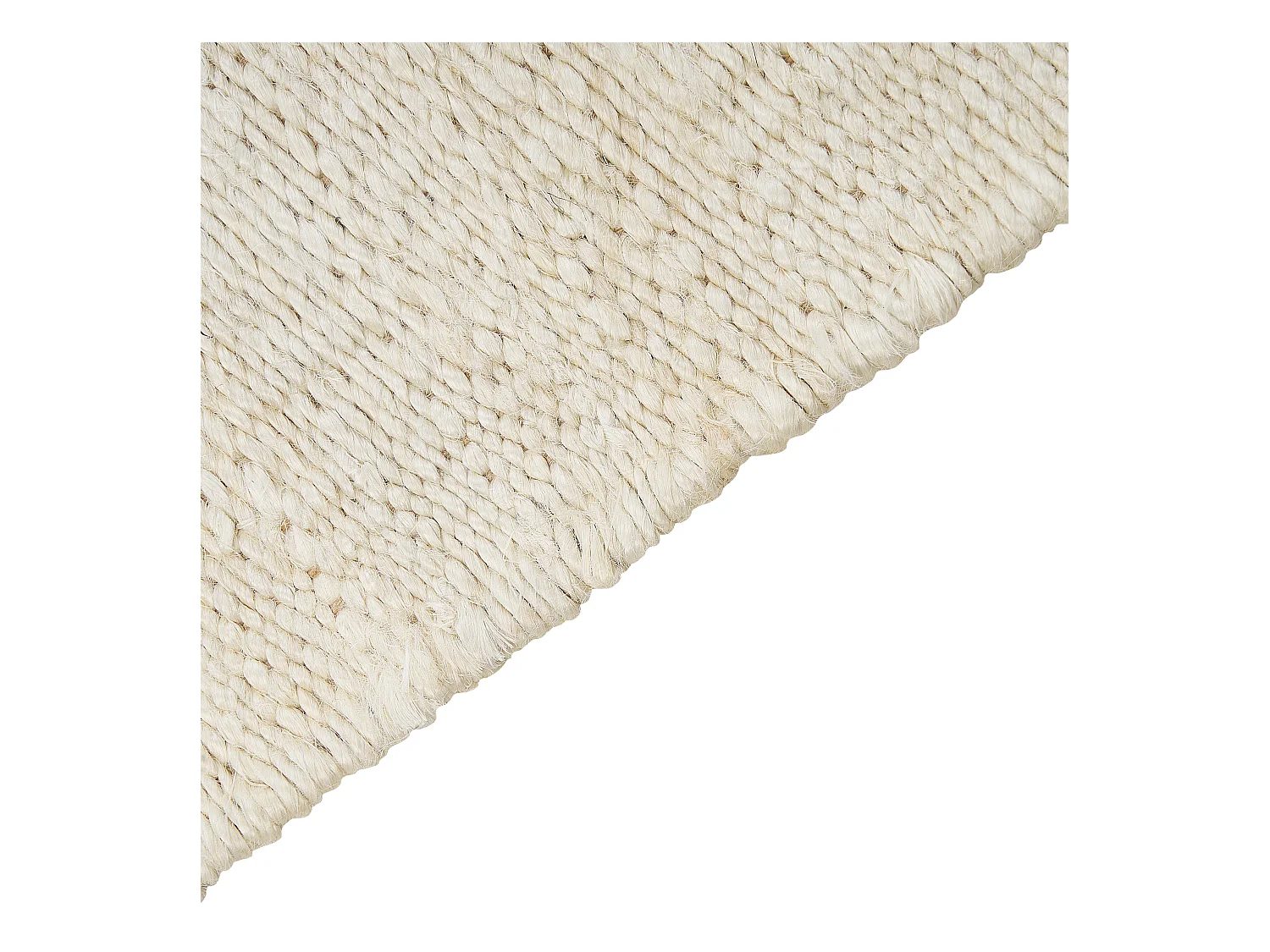 Tapis LUNIA Beige clair 80 x 150 cm Jute