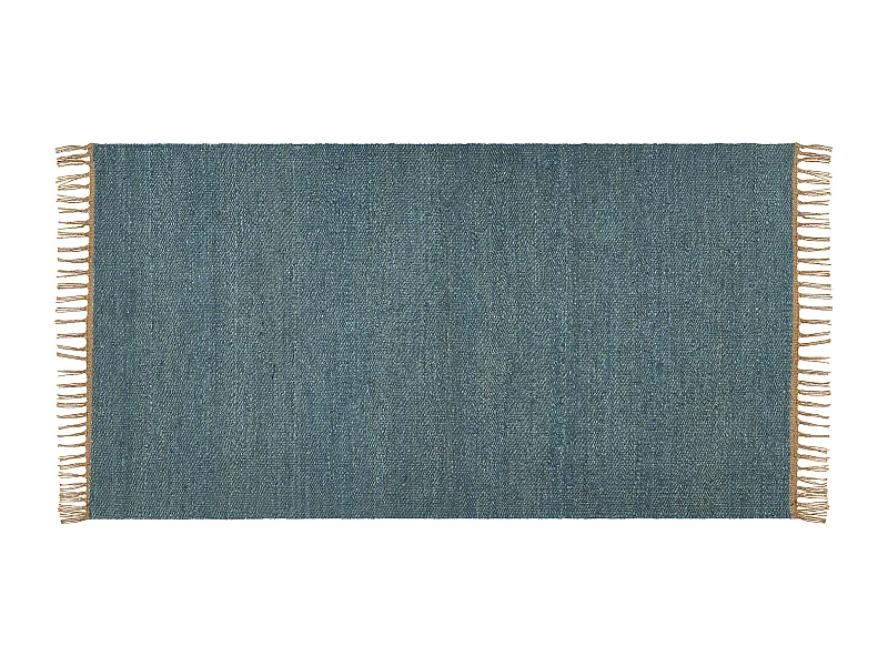 Tapis LUNIA Turquoise 80 x 150 cm Jute