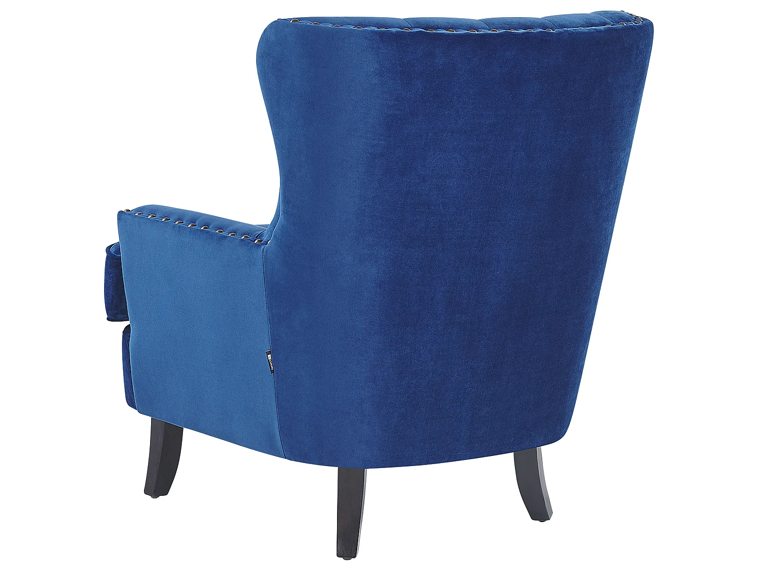 Fauteuil VIBORG II Fluweel Marineblauw