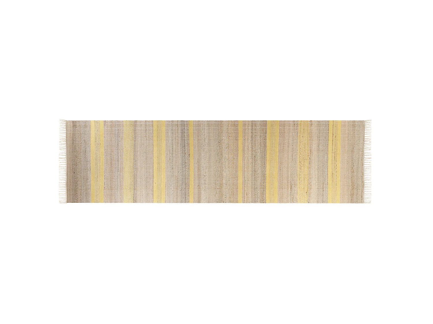Tapis TALPUR Jaune 80 x 300 cm Jute