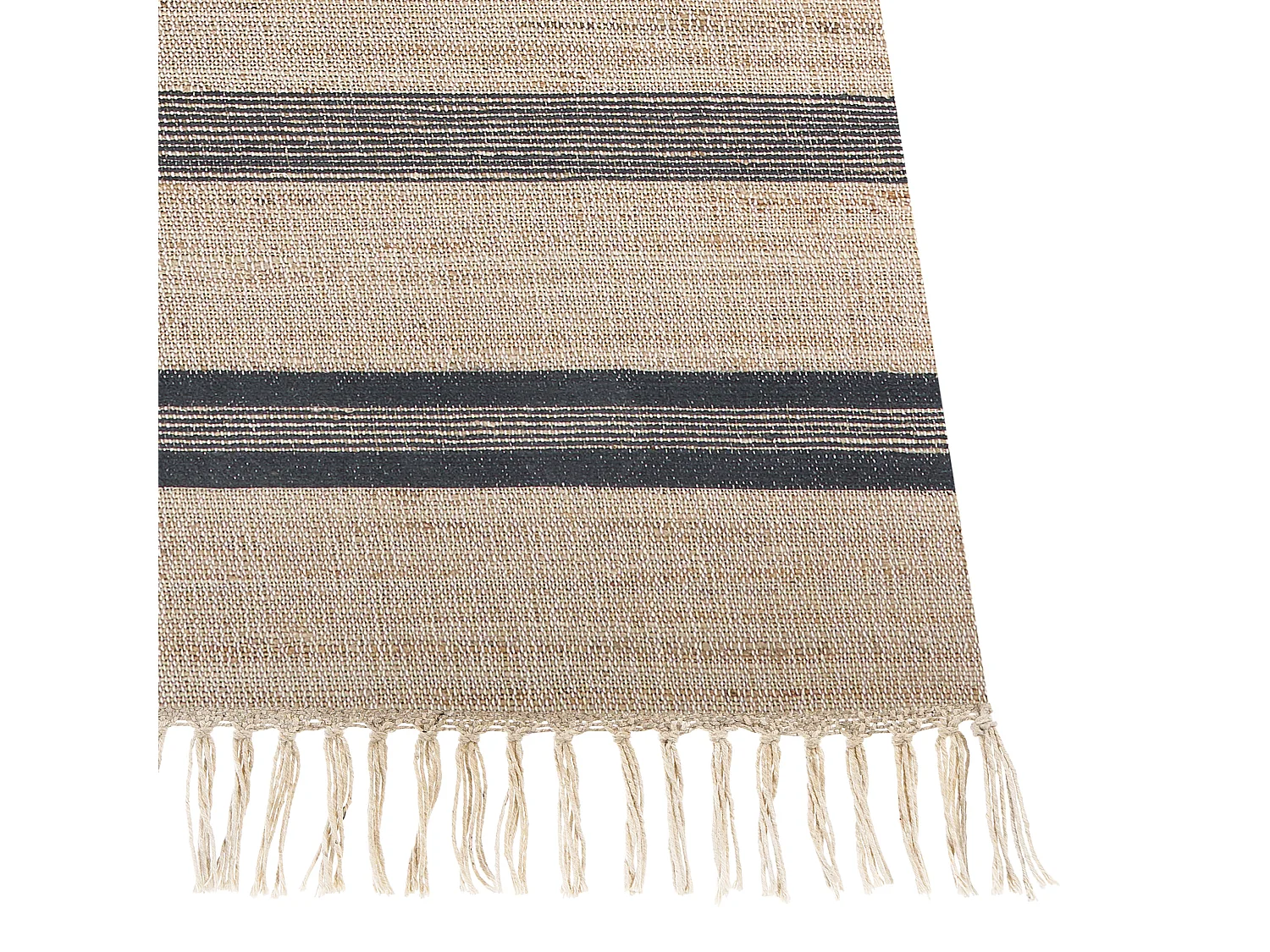 Tapis TALPUR Gris graphite 160 x 230 cm Jute