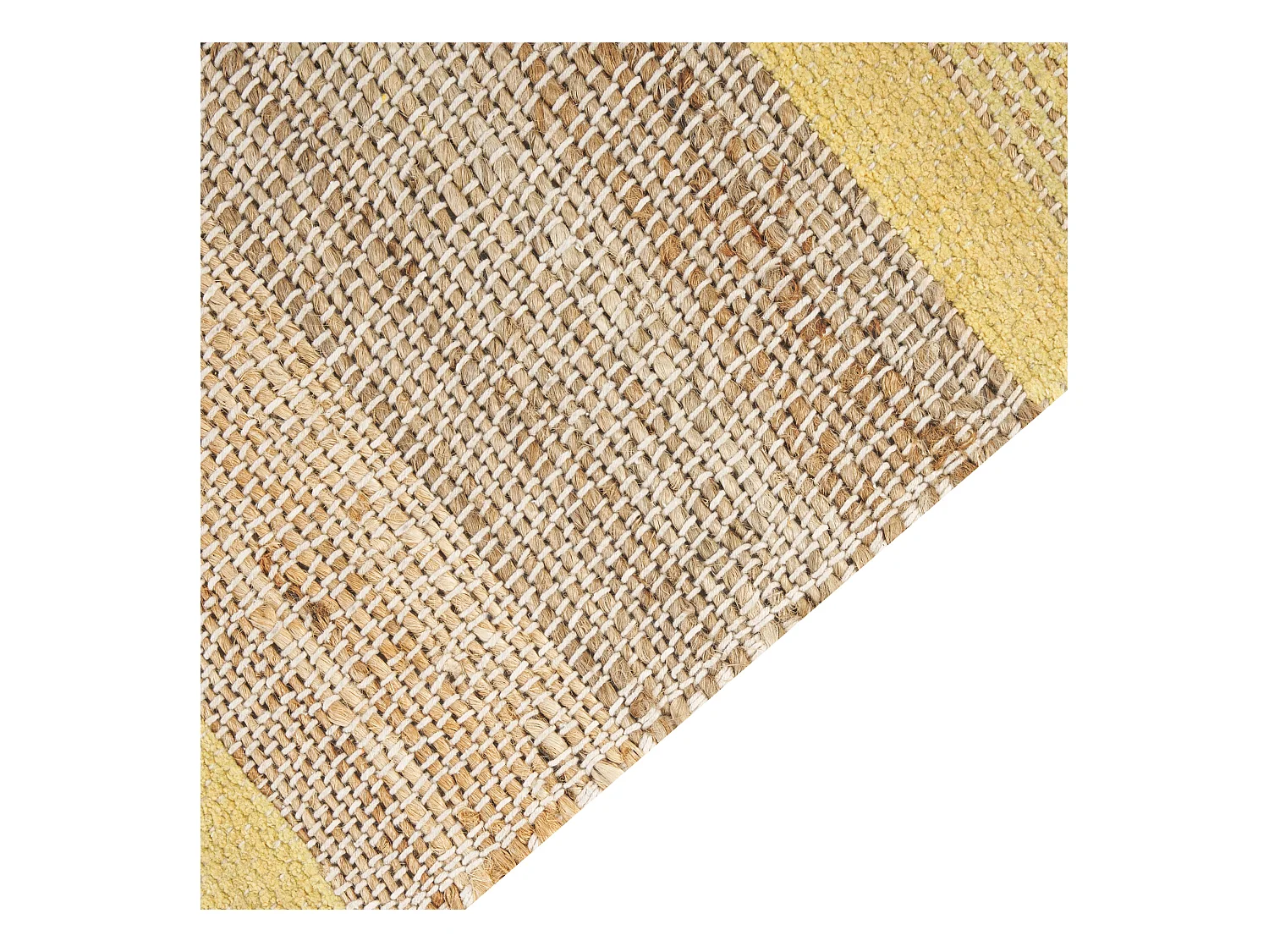 Tapete TALPUR 160 x 230 cm Juta Amarelo