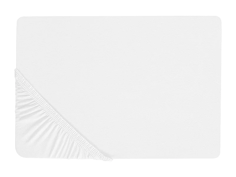 Lençol-capa JANBU Algodão 90 x 200 cm Branco