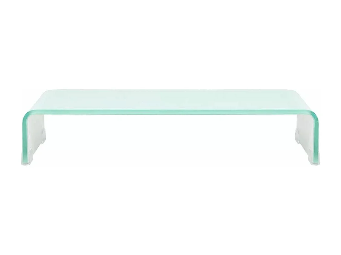 Meuble télé tv verre 60 x 25 x 11 cm 2502253