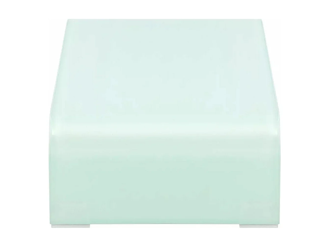 Meuble télé tv verre 60 x 25 x 11 cm 2502253